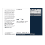 MCT Oil 2 MCT Oil Label